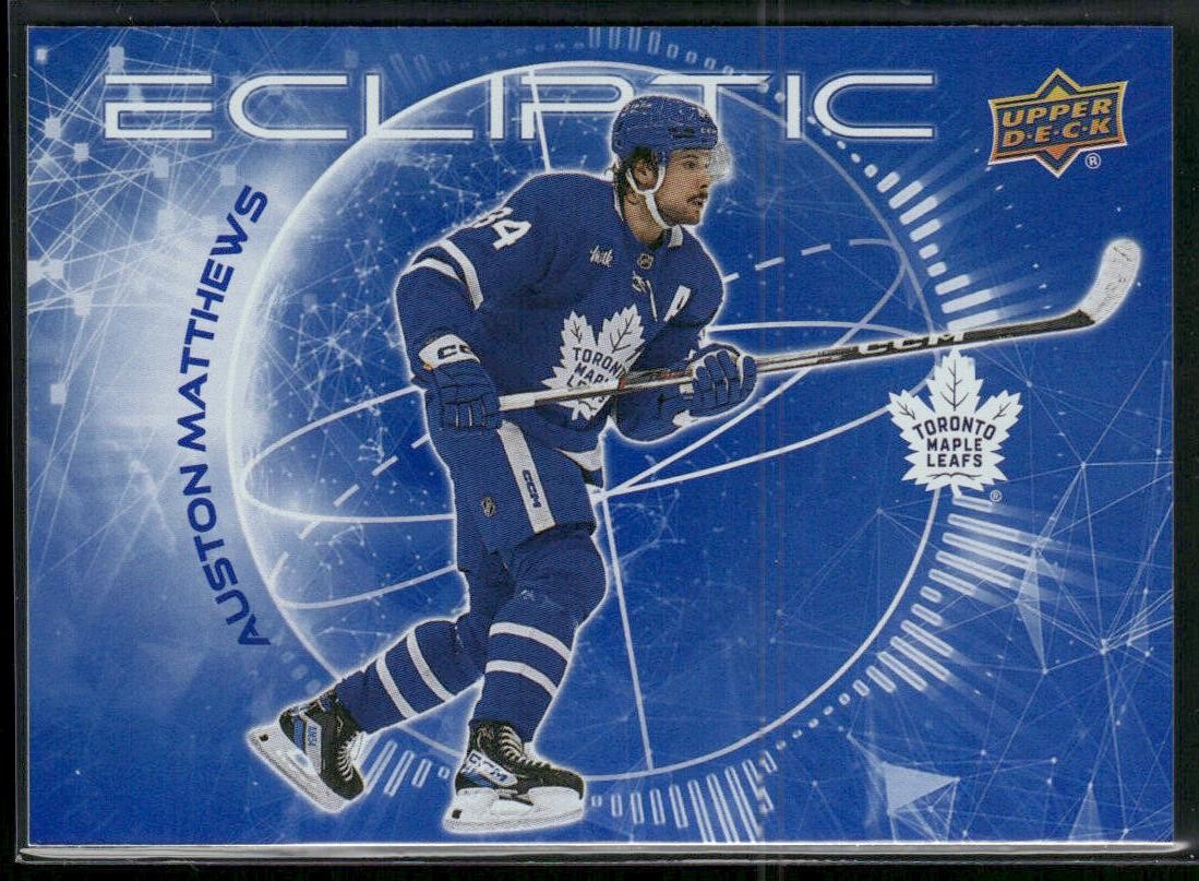2023-24 Upper Deck Auston Matthews Ecliptic #EC-10 Toronto Maple Leafs