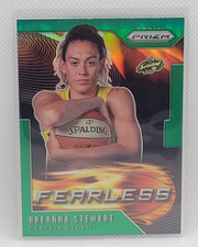 2020 WNBA Prizm Breanna Stewart Fearless Green Prizm #16 Seattle Storm
