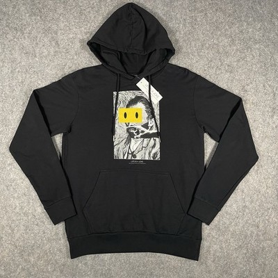Eleven Paris Life Is A Joke Hoodie Mens Small Black Vincent Van Gogh Sweatshirt