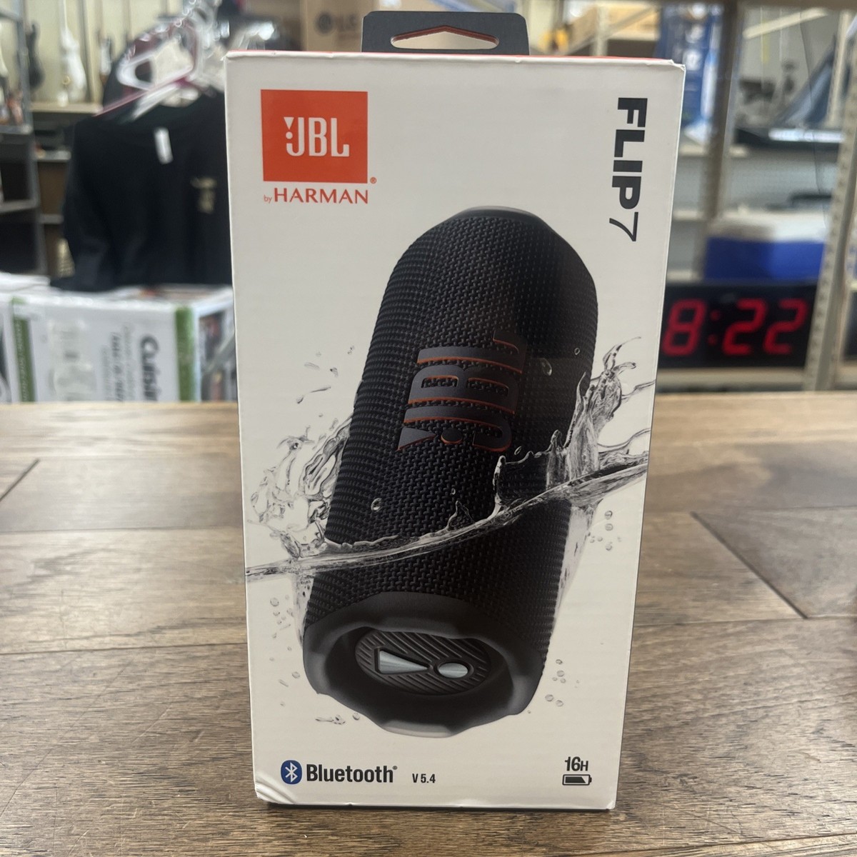 JBL JBLFLIP7BLKAM Flip 7 Bluetooth Speaker - Black | eBay