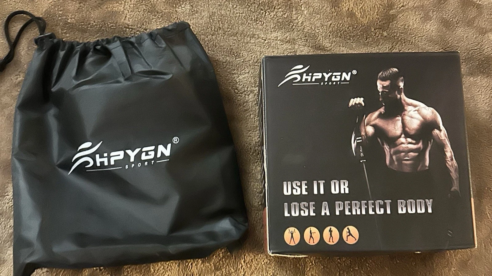 Hpygn Sport Resistance Bands for Working Out 600 LBS Resistance Bands Set