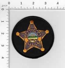 CORRECTIONS OHIO (RANK UPDATED CIRCLE)  COLLECTIBLE POLICE SHERIFF PATCH