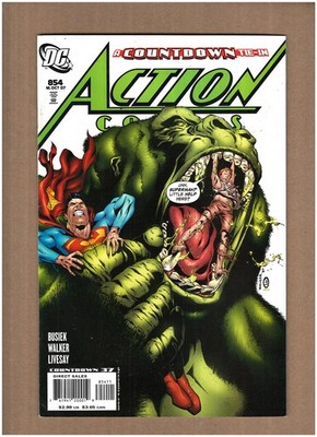 Action Comics #854 DC Comics 2007 SUPERMAN Kurt Busiek COUNTDOWN VF- 7.5
