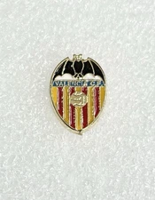 Valencia CF Vintage Pin Badge Spanish Football Club Collectible Soccer