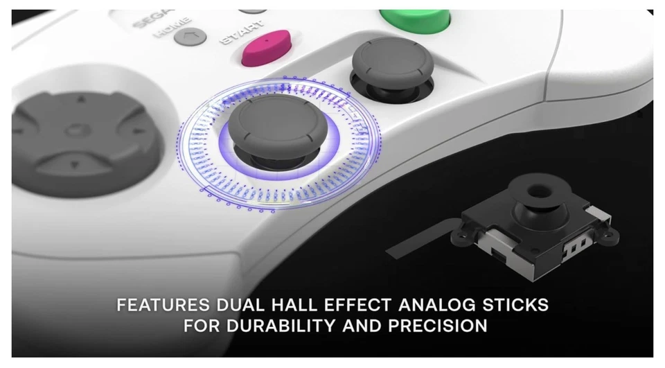 Retro-Bit - Controlador SEGA Saturn Pro, inalámbrico, compatible con... - Imagen 4 de 4