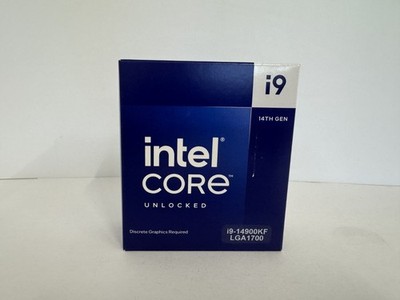 Intel Core i9-14900KF 24 Core 6.0GHz Unlocked CPU LGA1700 Desktop Processor