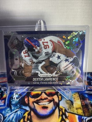 2025 Panini Prizm - Lockdown! Dexter Lawrence #3 No Huddle Prizm