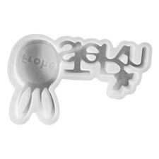 Easter Decoration Stencils Bunny Molds Silicone Ornament Home