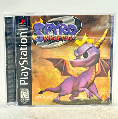 Sony Spyro 2: Ripto's Rage! PS1 BL CIB Tested Manual Included NTSC-U/C E 1999