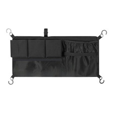 Camping Wagon Side Organizer Bag with Elastic Straps for Stroller Frame