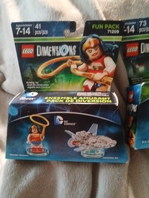Lego Dimensions A-Team 71251 And Wonder Woman 71209