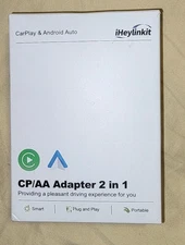 ihaylinkit CP/AA 2 in 1 Carplay Android Bluetooth USB Car phone Adapter