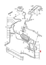 Genuine AUDI SKODA SEAT VW A1 Kamiq Scala Arona Coolant Hose 2Q0122051AD