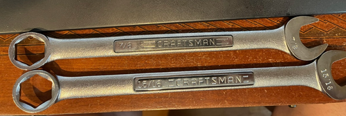 Vintage Craftsman VA USA 13pc SAE 6 Point Combination Wrench Set 1/4" - 15/16" - Picture 10 of 15