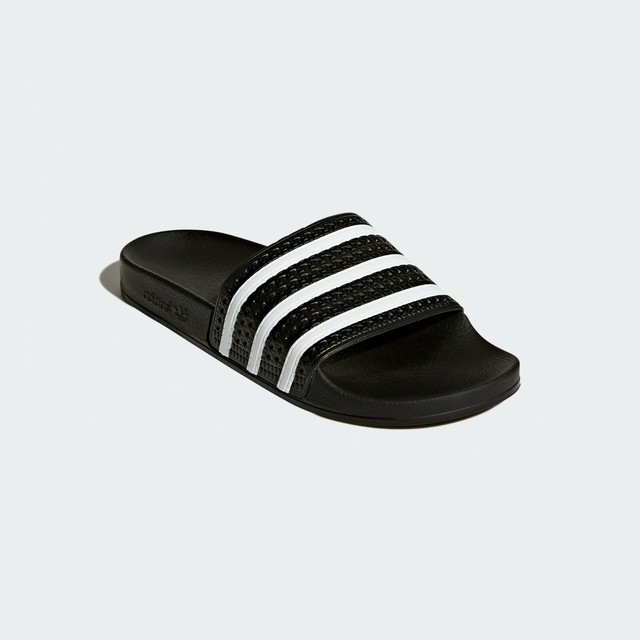 adidas adilette black mens sliders