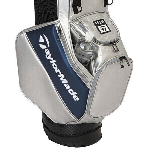 TaylorMade Golf Global Tour Stand Bag Caddy Bag/Silver/Navy - Picture 10 of 10