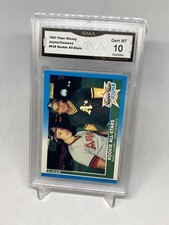 1987 Fleer GLOSSY Jose Canseco Wally Joyner Rookie card #628 Tin set break