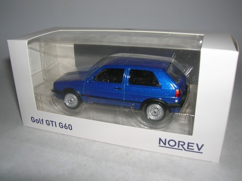 Norev Jet Car Volkswagen VW Golf GTI G60 blau metallic, 1:43 Art. 840064 - Bild 4 von 4