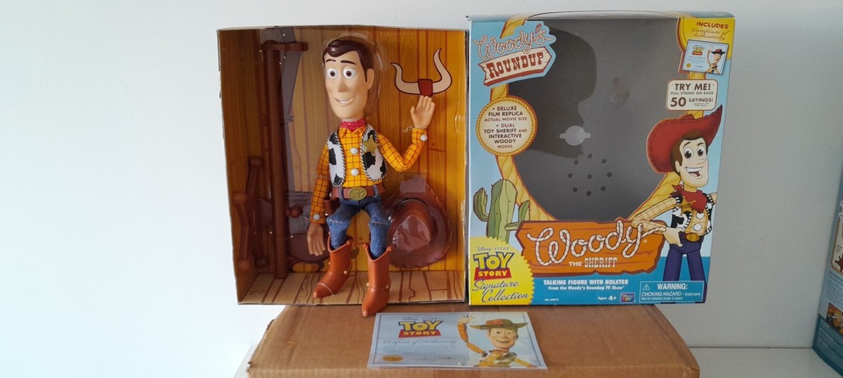 Toy Story Woody Signature Collection IN BOX 2012 Display Stand Hat