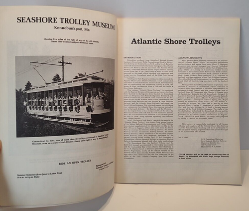 Trolleys to York Beach & Atlantic Shore Trolleys by Cummings Railroad History - Foto 8 di 19