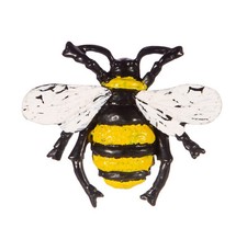 Image of Bee Sass Belle Door Drawer Cabinet Knob Handle Metal Iron Vintage Antique Retro