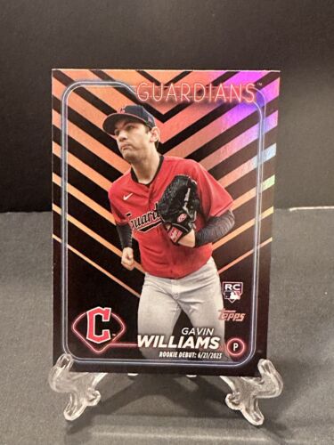 GAVIN WILLIAMS 2024 Topps Update Series HOLIDAY FOIL RC #US294 - Picture 2 of 7