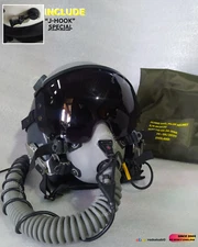 HGU-55  AVIATOR FIGHTER PILOT TACTICAL HELMET REPLICA (MASK OXYGEN NOT INCLUDE) 