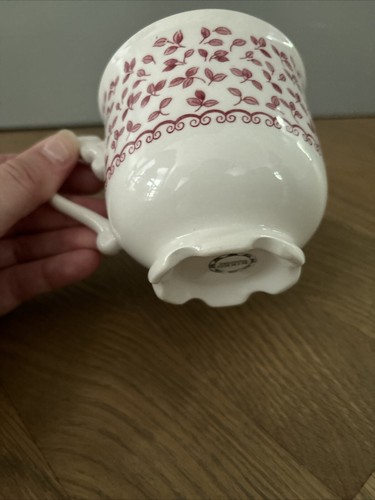 Vintage Nikko Ironstone Cameo Rose Tea Coffee Cup Cottage Core - Picture 6 of 8