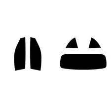 For Jaguar XK Open Top 2007-16 Full Pre Cut Window Tint Kit Front & Rear Film