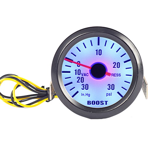 2" 52mm Car Auto Universal Pointer Boost Water Oil Temp Volt Bar Gauge Meter LED - Foto 8 di 11