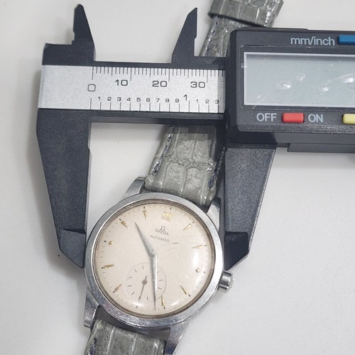 Vintage Omega Automatic Bumper Ref 2491 Cal 28.10.RA 34mm Men's Stainless Watch - Picture 21 of 24