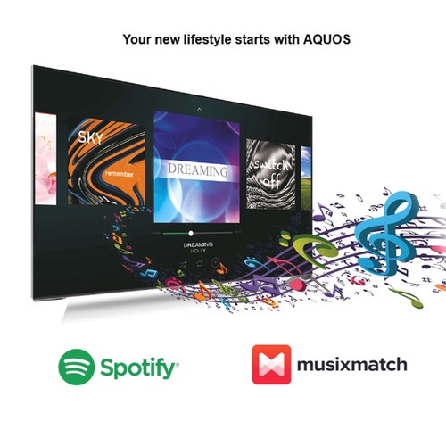 SHARP AQUOS 32" LED ANDROID GOOGLE SMART TV RFB QUAD CORE HD DIGITAL CHROMECAST - Picture 9 of 10