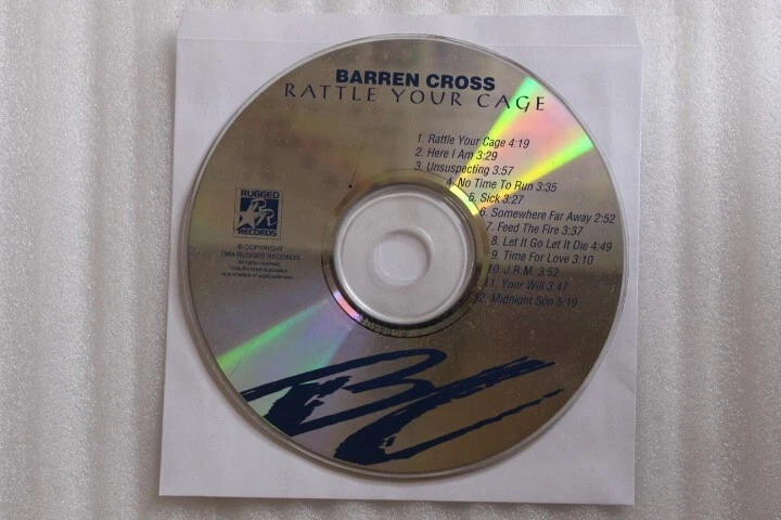 Barren Cross – Rattle Your Cage CD Rare Heavy Metal - Image 3 of 3