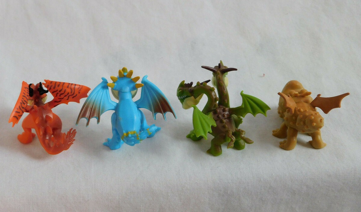 【wing_hub】3点まとめ売　トルネタグ　トランプ　ミニデーモン 4 How Train Dragon Figures: 1.75