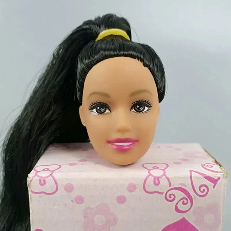 Stil mischen Puppenkopf mit Haar Mode Schminken Köpfe für 11,5" Puppen Zubehör - Bild 4 von 4