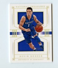 A234 DEVIN BOOKER RC 2016 NATIONAL TREASURES 4/10 #13 KENTUCKY ROOKIE RARE SP