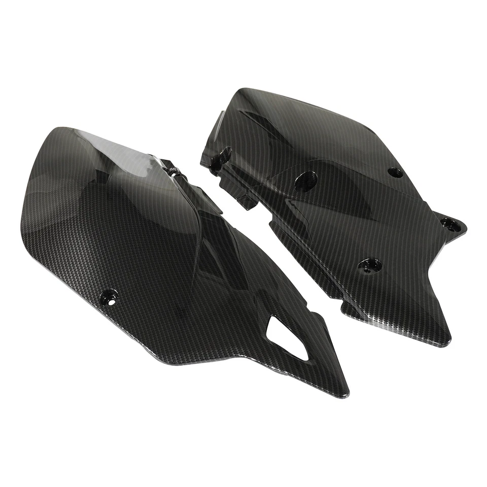Paneles laterales traseros para moto de cross Suzuki DRZ400E DRZ400S/SM imitar fibra de carbono Foto 3 de 4