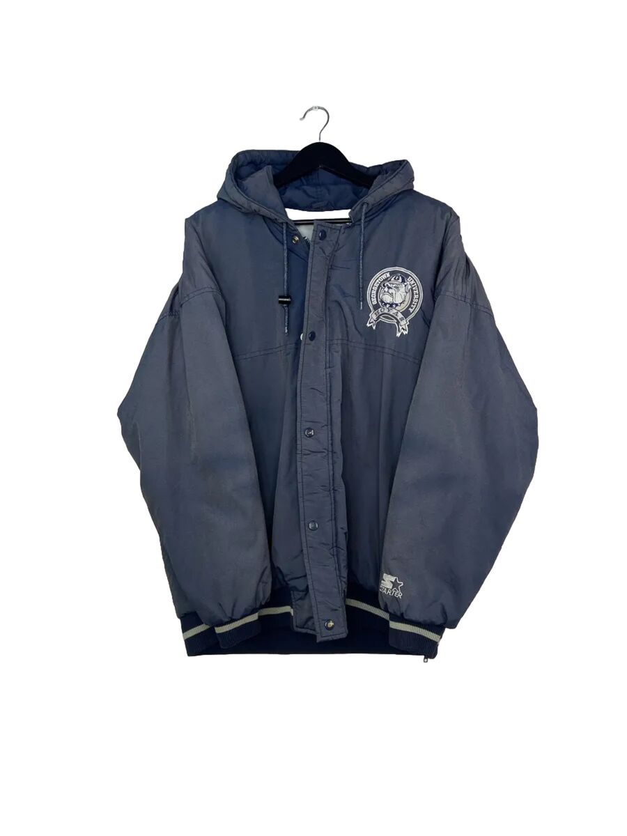 Vintage Starter Jacket Georgetown Hoyas Adult Large | eBay Vintage Starter Jacket Georgetown Hoyas Adult Large | eBay