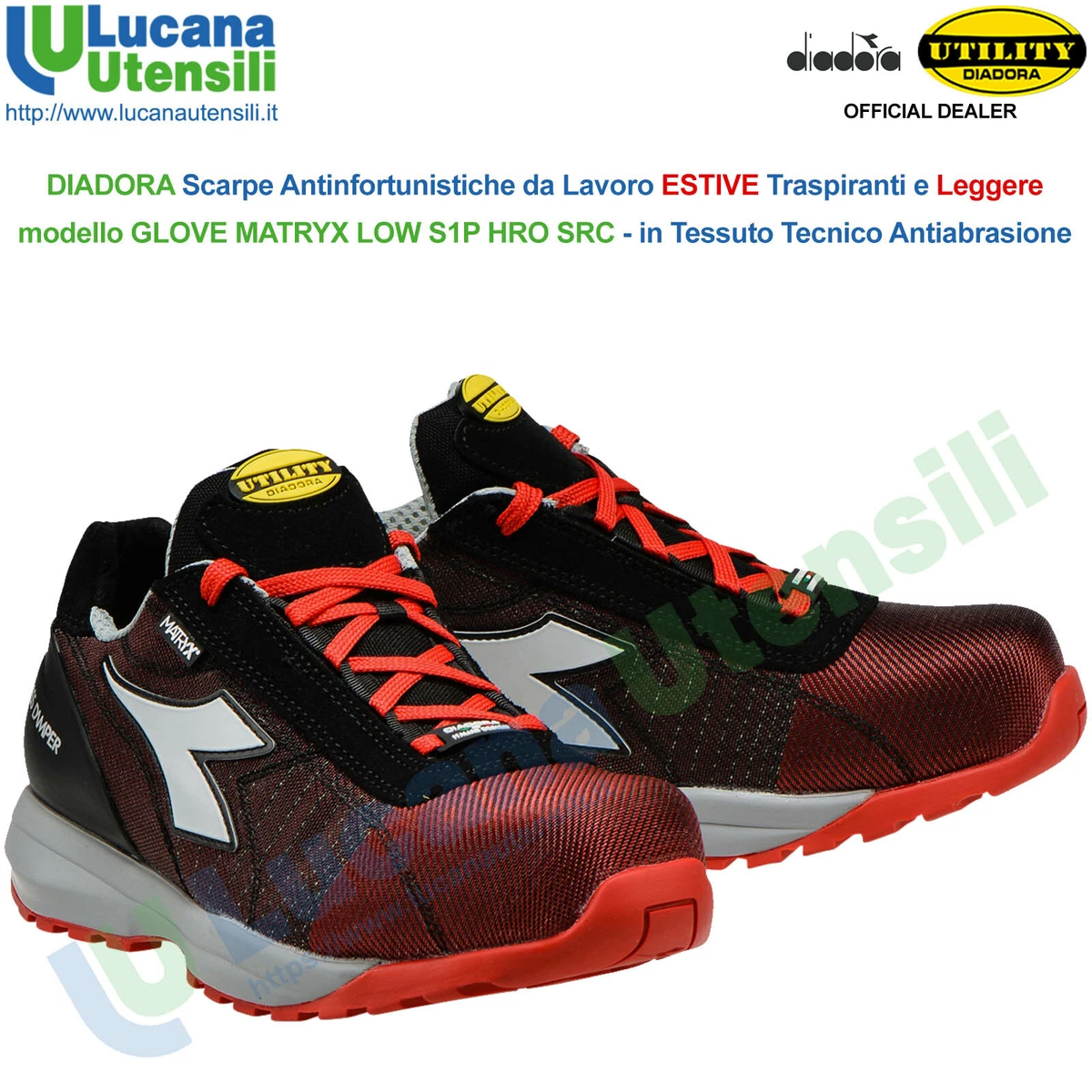 Calzado diadora seguridad clearance informatica