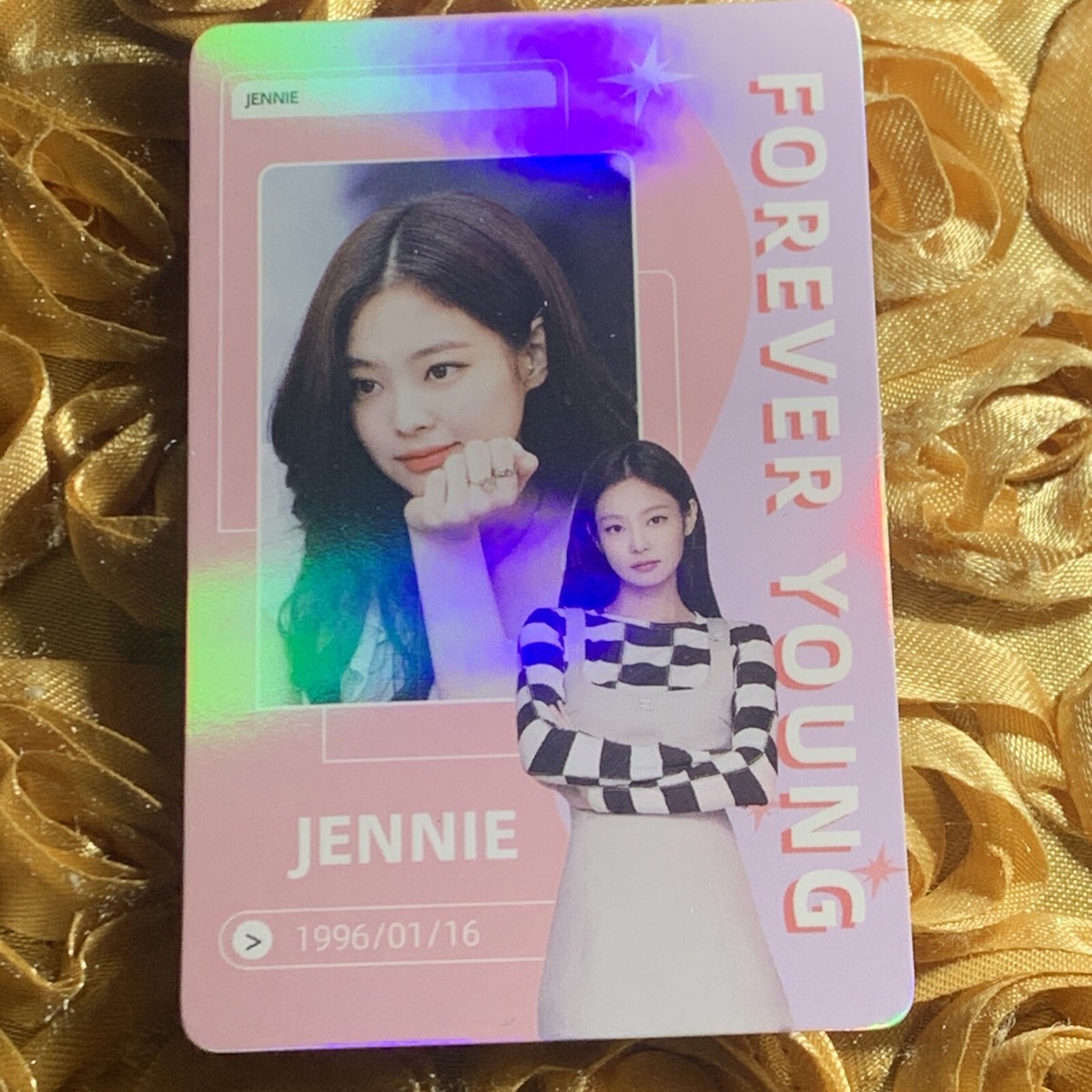 JENNIE KIM BLACKPINK GAME Edition Celeb KPOP Girl Laser JENNIE KIM BLACKPINK GAME Edition Celeb KPOP Girl Laser