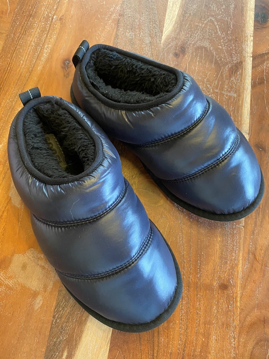 Sorel Hadley Womens Slippers color Dark Blue size 6 NL3330 010 Worn Twice Look