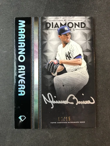 2023 Topps Diamond Icons Mariano Rivera Black Polychromatink Auto /15 No Reserve