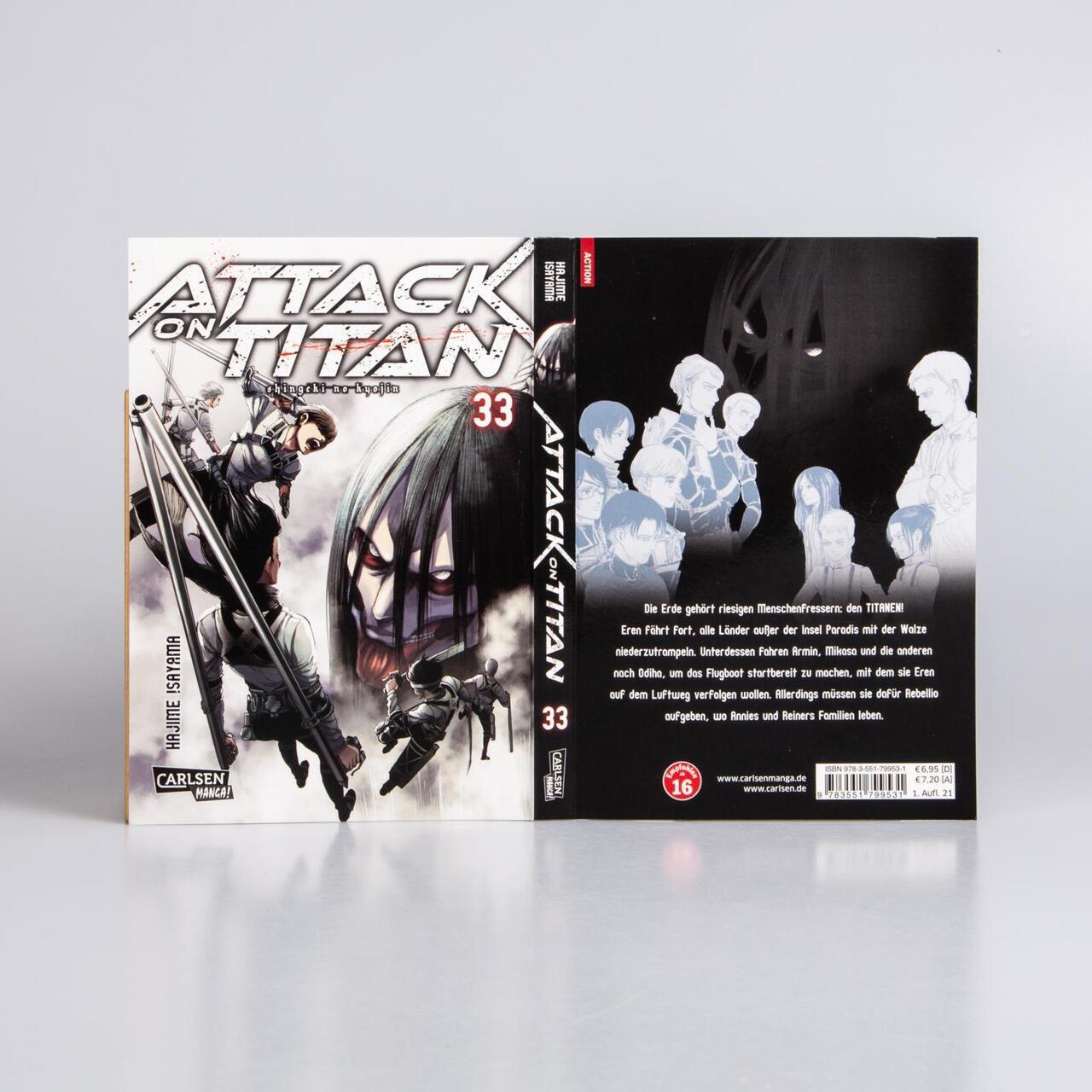 Thumbnail - Hajime Isayama / Attack On Titan 33 / 9783551799531