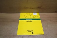 John Deere Ballenschleuder 30 Betriebsanleitung OM-CC 16678 G 4 1974 xx19974