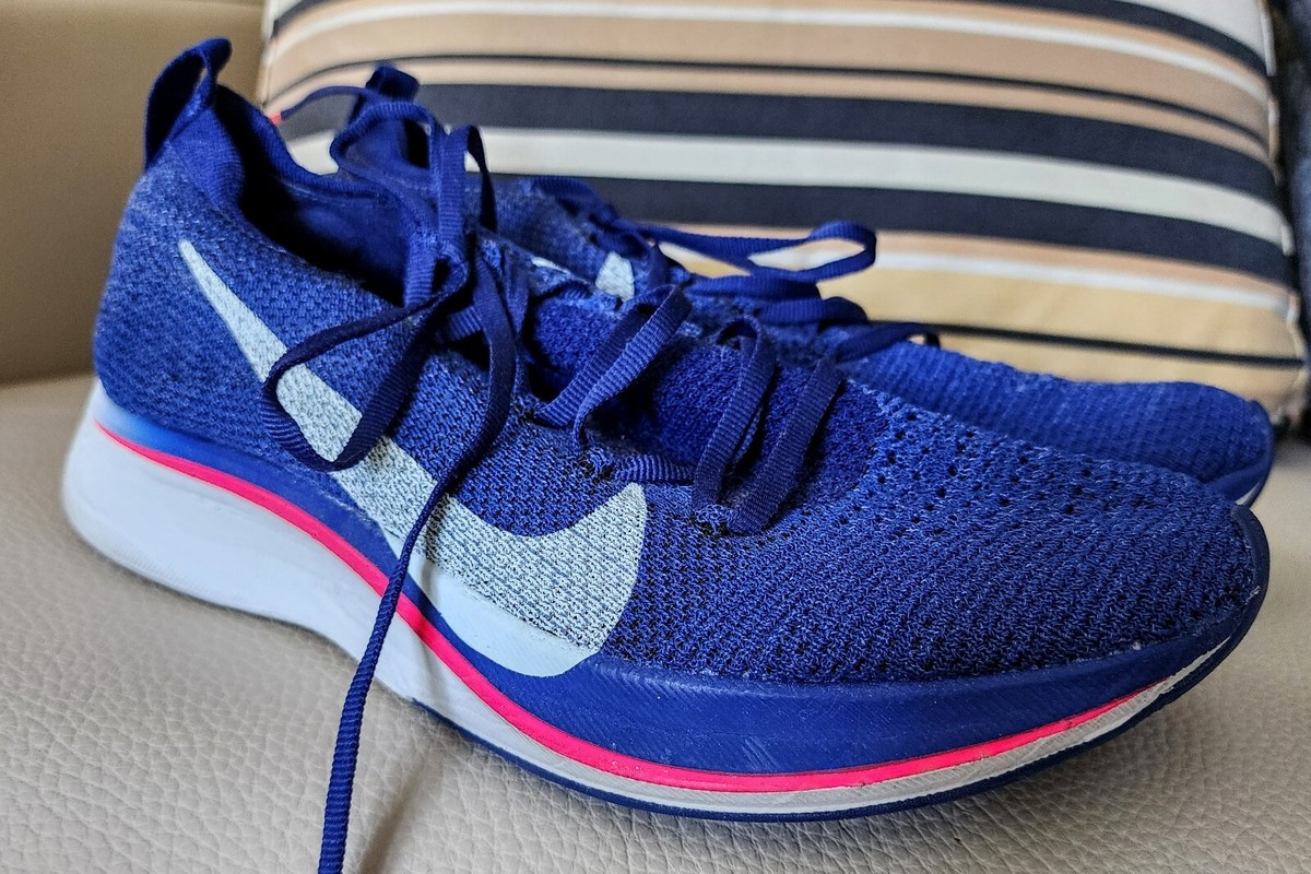 スパイク・シューズ Nike Vaporfly 4% Flyknit Deep  Blue NIKE MEN'S VAPORFLY 4% FLYKNIT 400