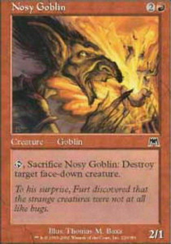 Nosy Goblin - Magic The Gathering - Onslaught - MTG