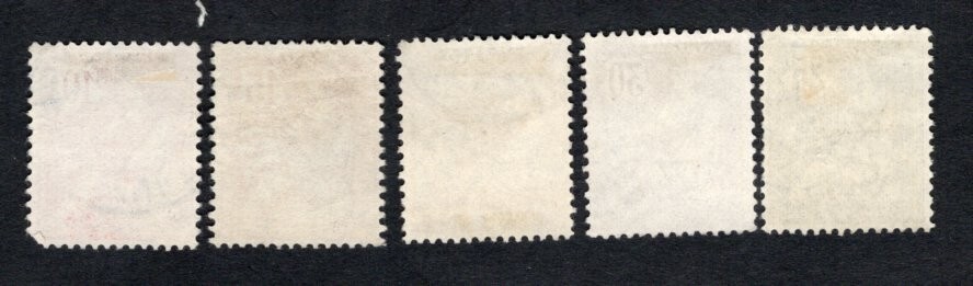 France 1902 stamps Yvert#124-128 START10%ONLY used CV=49$