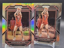 Monique Billings - 2023 Prizm WNBA - Silver Prizm And Base #62 - Atlanta Dream