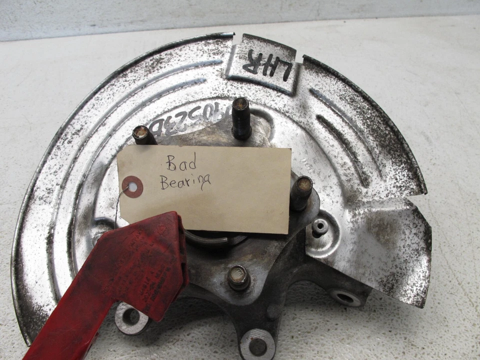 09-19 JAGUAR X351 XJ XF XFR XK XKR SUSPENSION KNUCKLE SPINDLE REAR LEFT OEM 0905 - Image 2 of 4