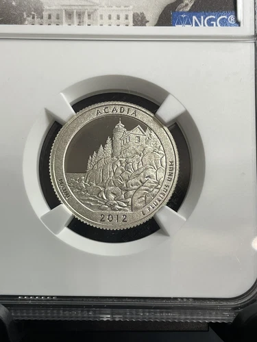 2012 S SILVER WASHINGTON QUARTER 25C ACADIA NGC PF69 ULTRA CAMEO